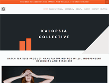 Tablet Screenshot of kalopsiacollective.com